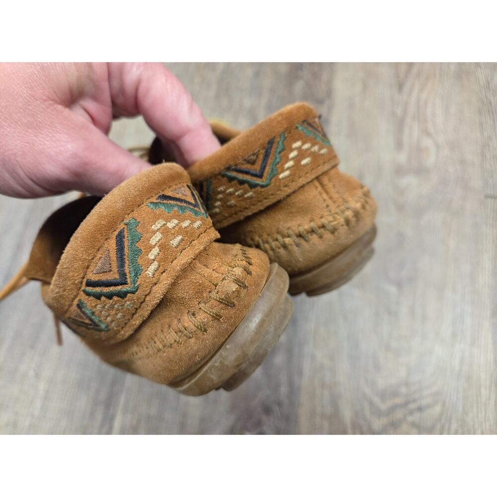 Minnetonka Mosaic Boot Urban Wanderer Suede Leather Shoes Women's 7.5 - Picture 7 of 11